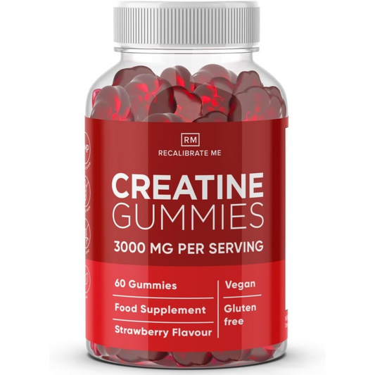 Creatine Gummies 3000mg (Strawberry Flavour) -  Creatine Monohydrate