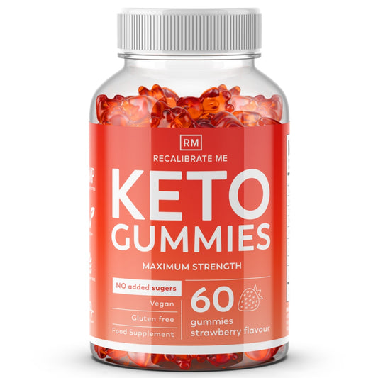 Keto ACV Gummies - (Strawberry Flavour) Only 6 Calories per serving
