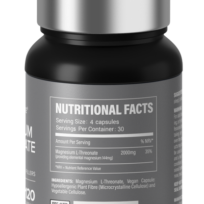 Magnesium L-Threonate | Memory & Focus | 2000mg